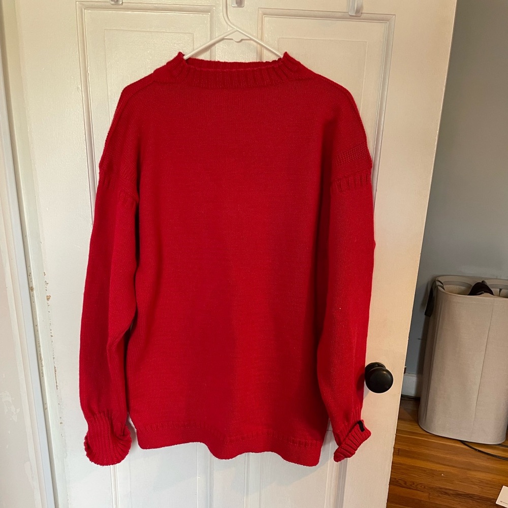 Rag & Bone The Guernsey Wool Mock Neck Sweater